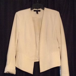 F21 White Blazer